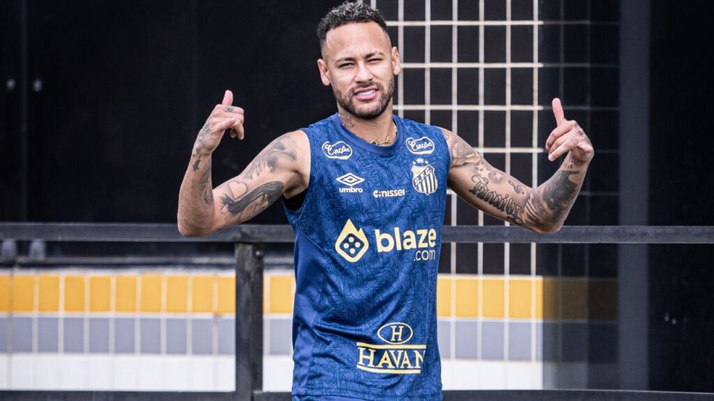 Neymar evolui, mas volta em Santos x Bahia ainda é incerta