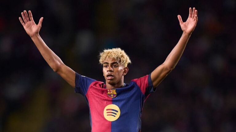 De ‘diabinho loiro’ a comparação com Messi: imprensa europeia e Haaland se rendem a Yamal após jogaço na Champions