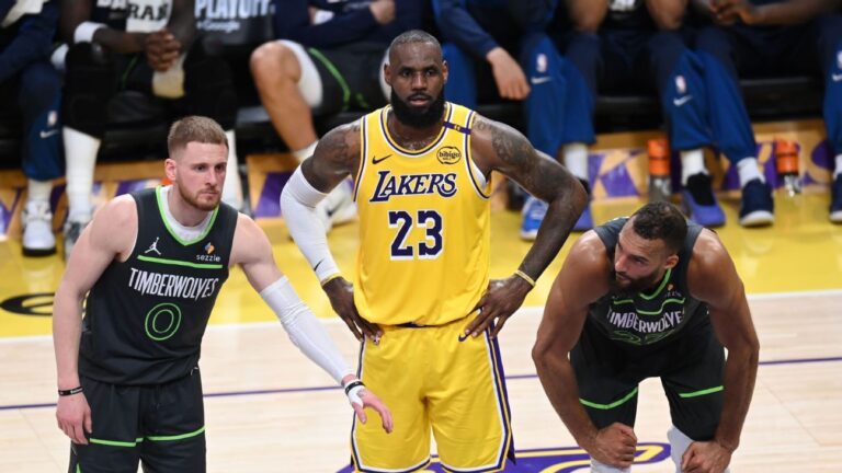 Lakers perdem para os Timberwolves e são eliminados dos playoffs da NBA em possível adeus de LeBron James