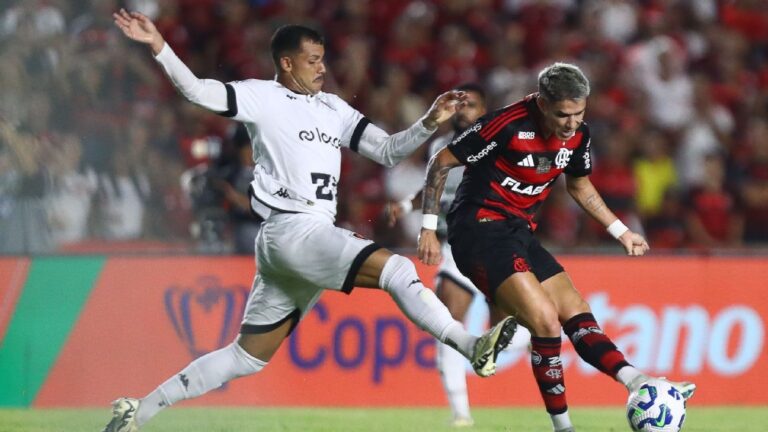 joia de 17 anos decide, e Flamengo larga na frente do Botafogo-PB na Copa do Brasil