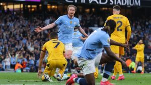 City encerra série do Wolves e se aproxima de vaga na Champions