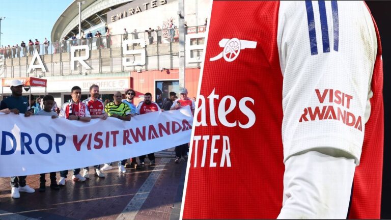 Como ‘patrocínio da discórdia’ incomoda torcedores de Arsenal e PSG