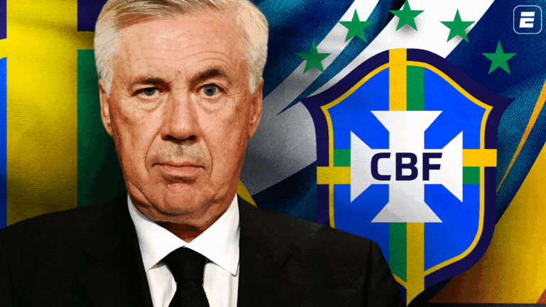 Carlo Ancelotti é o novo técnico da seleção brasileira
