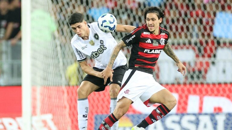 Flamengo e Botafogo empatam e veem Palmeiras disparar na liderança do Brasileiro