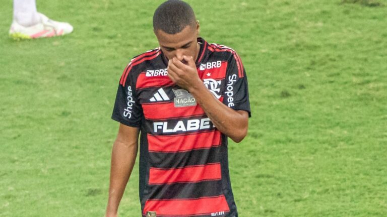 De La Cruz tem lesão confirmada e vira desfalque no Flamengo