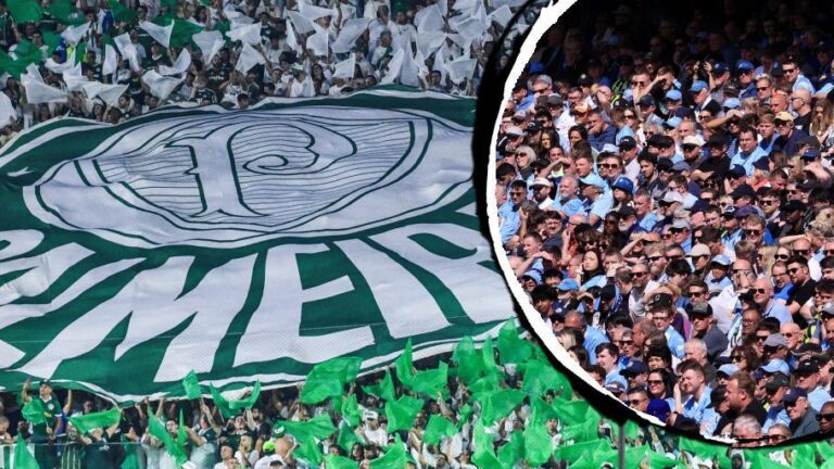 Joia de R$ 220 milhões compara torcida do Palmeiras com a do City