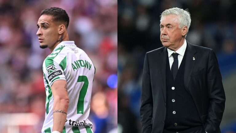 Antony comemora Ancelotti na seleção: ‘Um dos melhores treinadores do mundo’