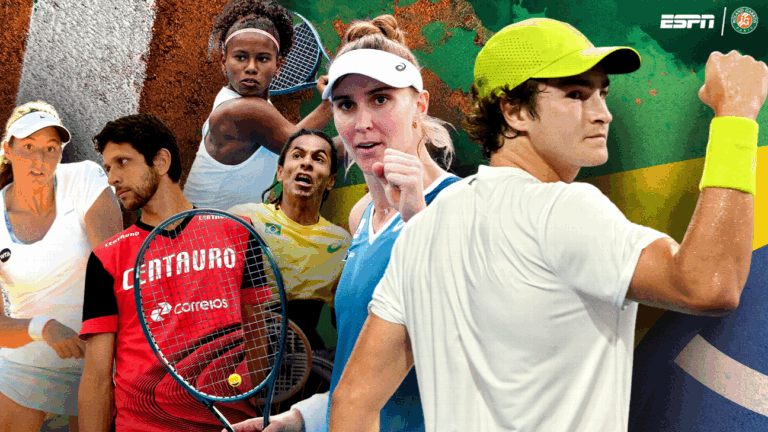 João Fonseca, Bia Haddad e muito mais! Quem são os 20 brasileiros em Roland Garros 2025