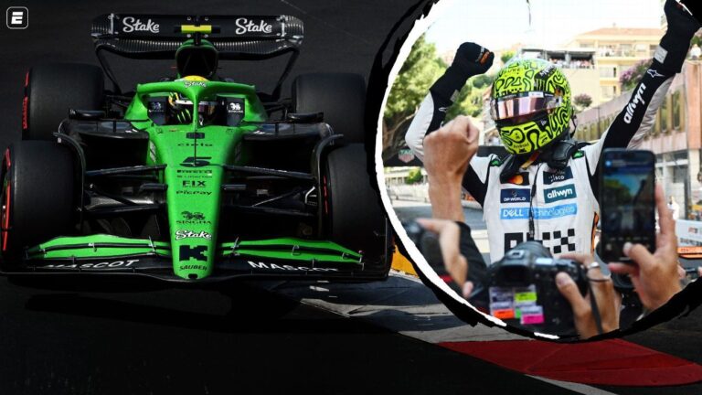 F1: Bortoleto faz corrida de recuperação em Mônaco e termina em 14°; Norris vence