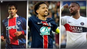 De Raí a Neymar: Marquinhos carrega brasileiros por sonho de 1ª Champions do PSG
