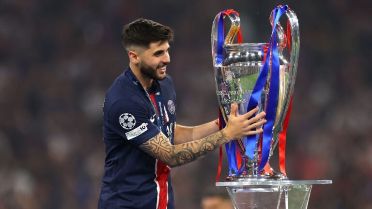 Beraldo comemora título inédito da Champions com o PSG: ‘A ficha não vai cair’