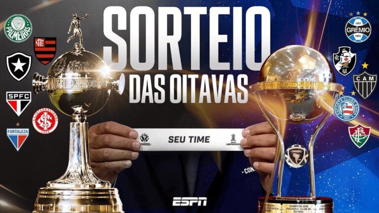 Sorteio das oitavas da Libertadores e Sul-Americana: onde assistir ao vivo