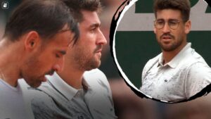 Tenista brasileiro perde lentes e joga Roland Garros de óculos: ‘Apenas 70% de visão’
