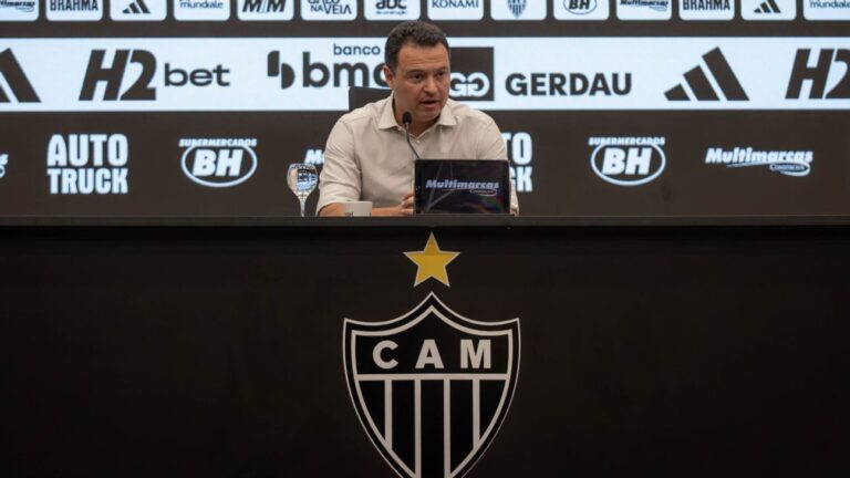 Dono da SAF do Atlético-MG é sincero sobre elenco: ‘Hoje, só o Flamengo’