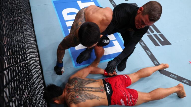 UFC 316: ‘Zumbi Coreano Jr.’ estreia com nocaute em 27 segundos