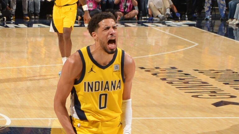 Haliburton flerta com triplo-duplo, Pacers fortalecem a defesa e abrem 2 a 1 contra o Thunder nas Finais da NBA