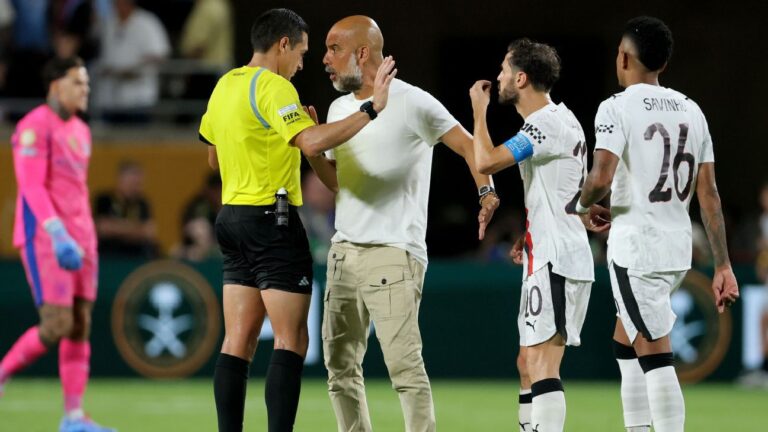 ‘Está de piada?’: jornal repercute fúria de Guardiola durante queda do City