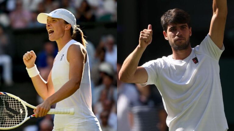 Por que Swiatek e Alcaraz fazem ‘duelo à parte’ nas finais de Wimbledon
