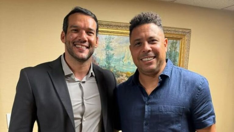 Ronaldo se encontra com presidente da CBF na véspera da final do Mundial