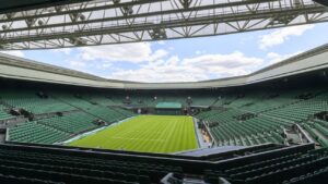 Como são feitas as listas nas quadras de grama de Wimbledon? Elas existem no Brasil?