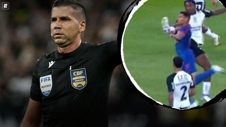 ‘Contato inevitável’: CBF divulga áudio do VAR sobre pênalti polêmico em Corinthians x Bragantino